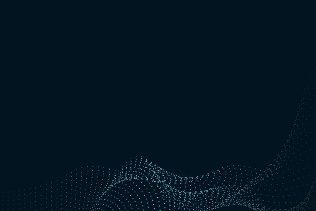 Fondo de tecnología geométrica de malla de cuadrícula dinámica