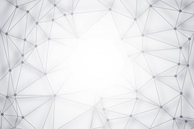 Fondo de tecnología moderna polígono