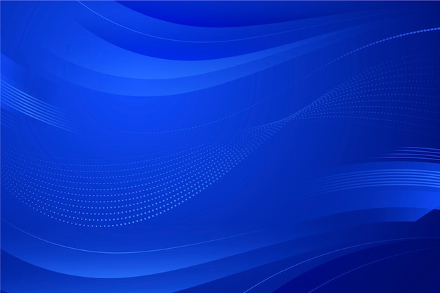 Fondo tecnológico abstracto azul gradiente