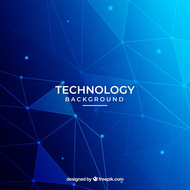 Fondo tecnológico en estilo abstracto