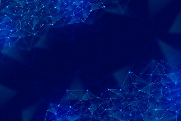 Fondo tecnológico con formas geométricas