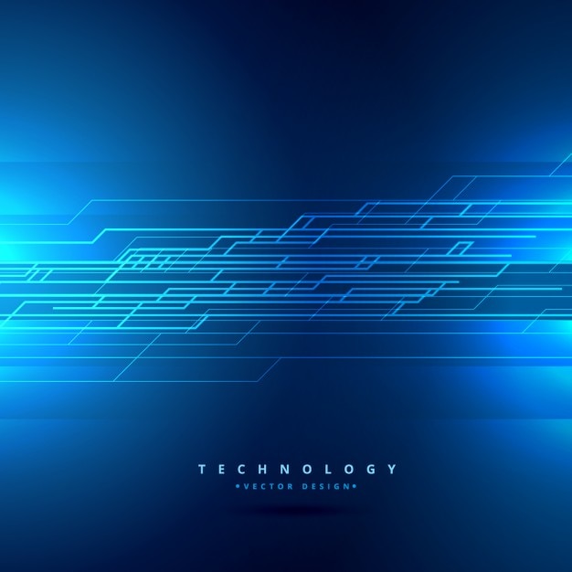 Fondo tecnológico con líneas