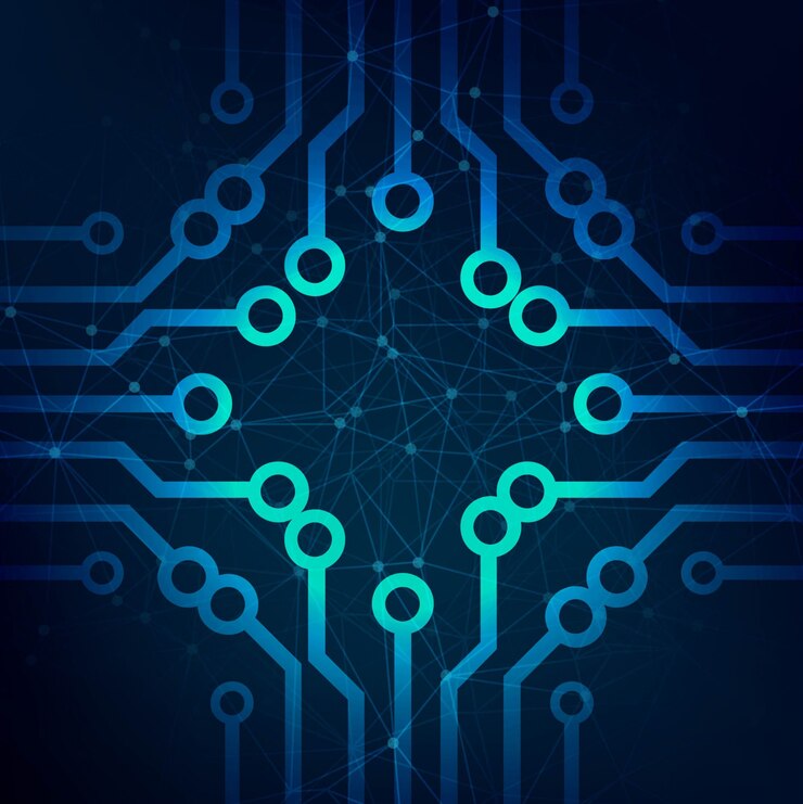 Vector gratuito fondo tecnológico moderno