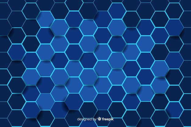 Fondo tecnológico del panal