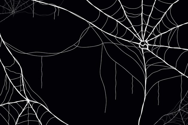 Fondo de telaraña de Halloween