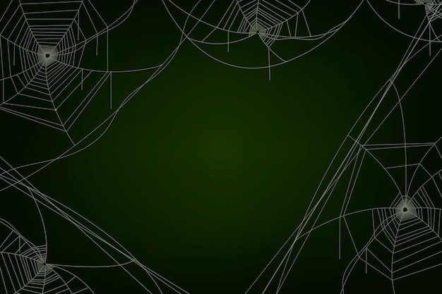 Fondo de telaraña de Halloween