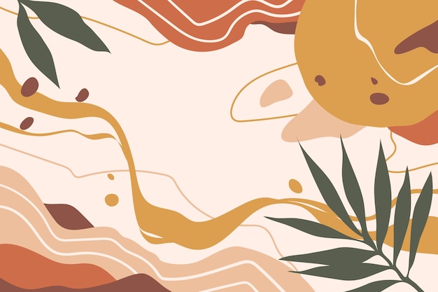 Fondo de terracota de diseño plano