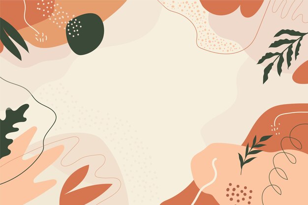 Fondo de terracota de diseño plano