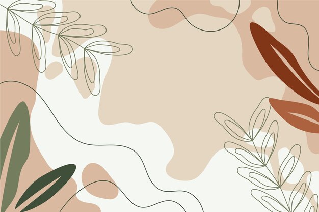 Fondo de terracota de diseño plano