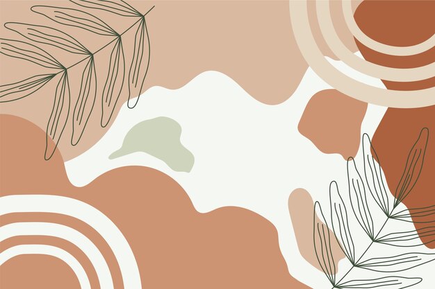 Fondo de terracota de diseño plano