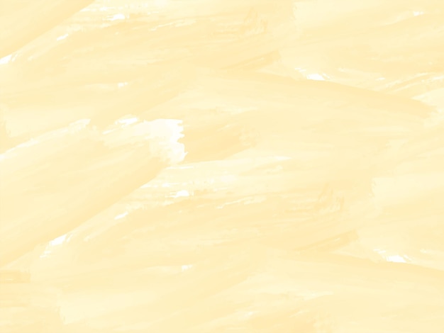 Vector gratuito fondo de textura de acuarela amarillo suave abstracto