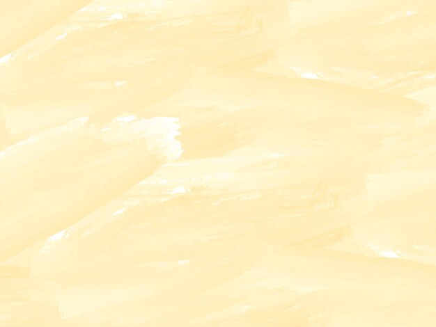 Fondo de textura de acuarela amarillo suave abstracto