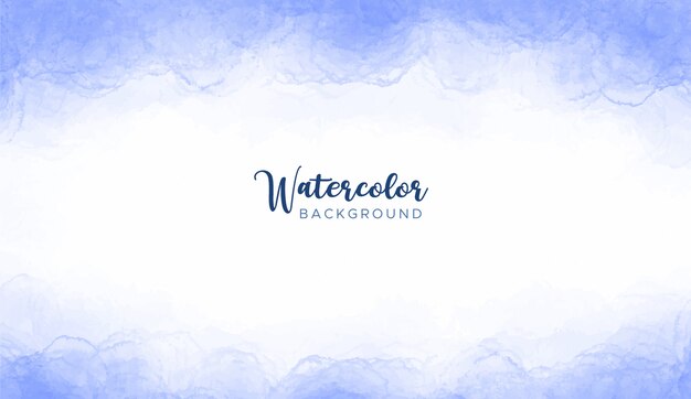 Fondo de textura de acuarela azul