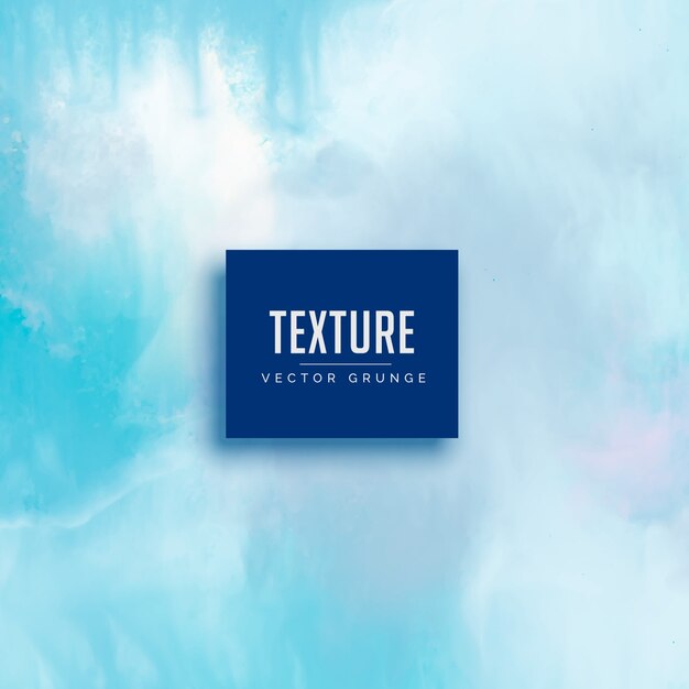 Fondo de textura de acuarela de color azul claro
