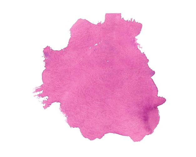 Fondo de textura de acuarela pintada a mano rosa abstracta