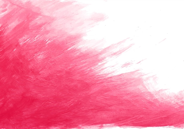 Fondo de textura de acuarela rosa pintado a mano