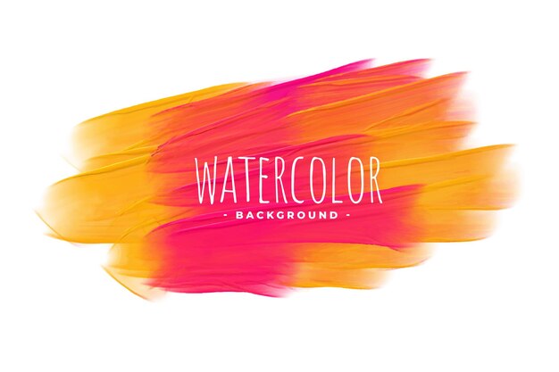Fondo de textura de acuarela Yelloq y rojo