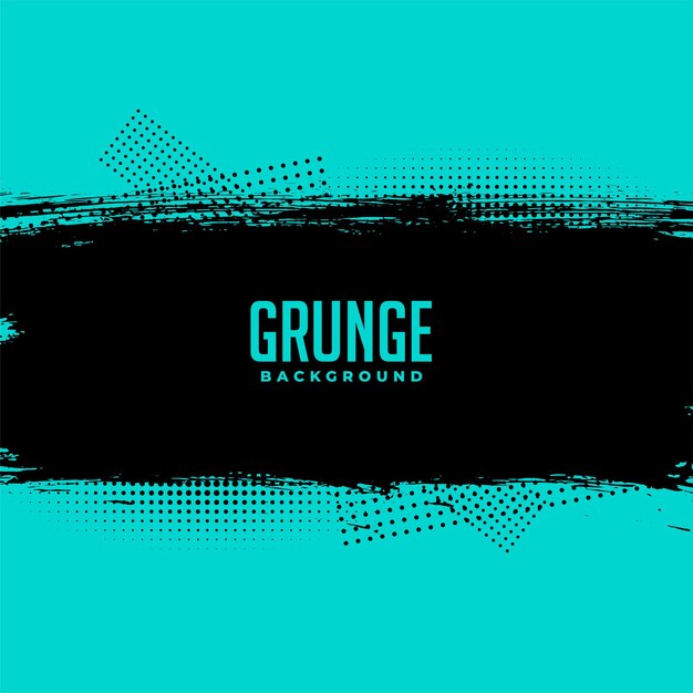 Fondo de textura áspera abstracta de estilo grungy con vector de efecto de trama de semitonos