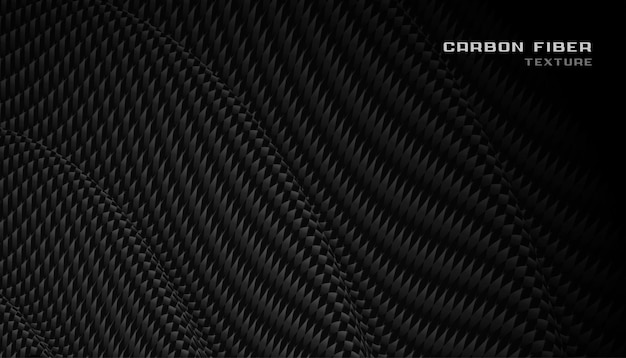 Fondo de textura de fibra de carbono realista