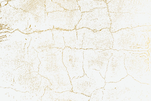 fondo de textura de grunge angustiado de pared agrietada de oro
