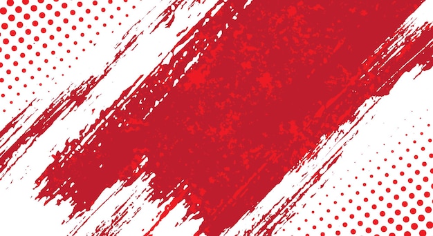 Fondo de textura grunge blanco y rojo