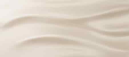 Vector gratuito fondo de textura líquida de leche fondo de textura suave de crema cosmética blanca