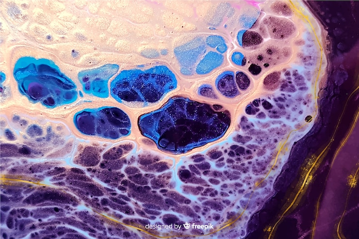 Vector gratuito fondo de textura de mármol colorido pintado