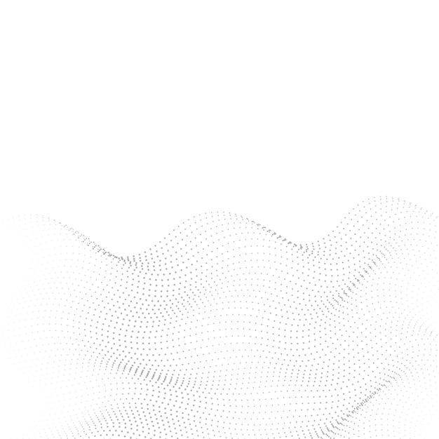 Fondo de textura de medio tono ondulado negro y blanco