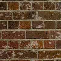 Vector gratuito fondo con textura de pared de ladrillos