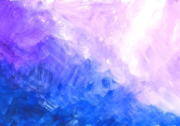 Fondo de textura pastel acuarela azul y púrpura abstracto