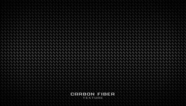 Fondo de textura de patrón de fibra de carbono negro