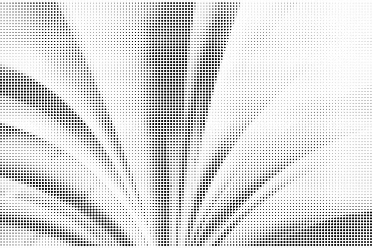 Vector gratuito fondo de textura de patrón de medio tono grunge abstracto en blanco y negro