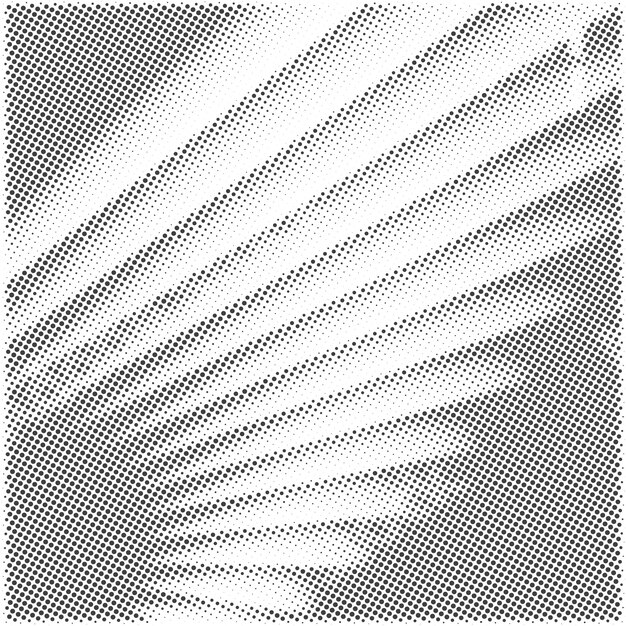 Fondo de textura de patrón de medio tono grunge en blanco y negro