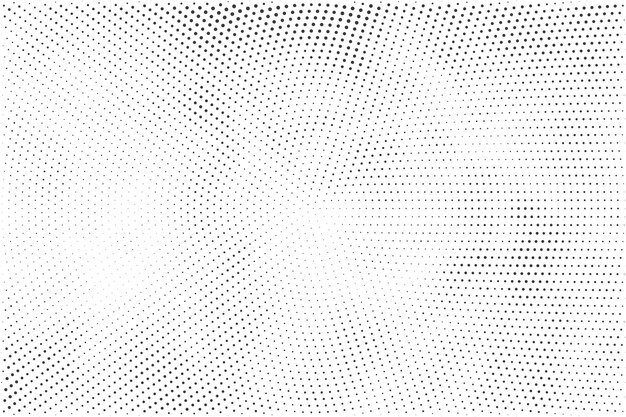 Fondo de textura de patrón de medio tono grunge en blanco y negro