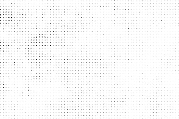 Fondo de textura de patrón de medio tono negro y blanco
