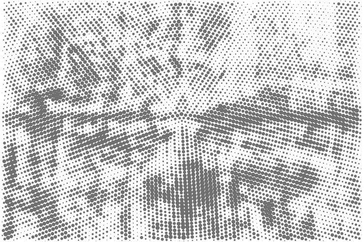 Vector gratuito fondo de textura de patrón de medio tono negro y blanco