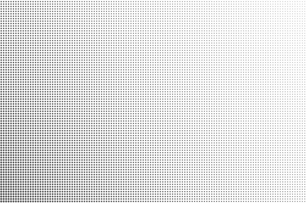 Fondo de textura de patrón de medio tono negro y blanco