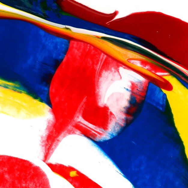 Fondo texturizado movimiento abstracto colorido del cepillo de acrílico