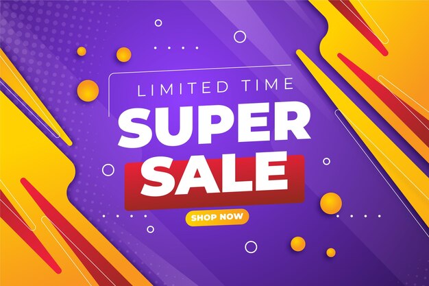 Fondo de tiempo limitado de venta degradado