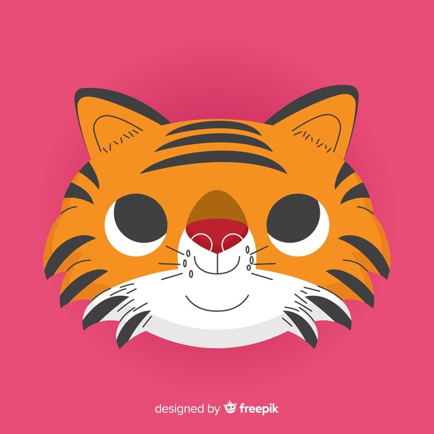 Fondo tigre adorable