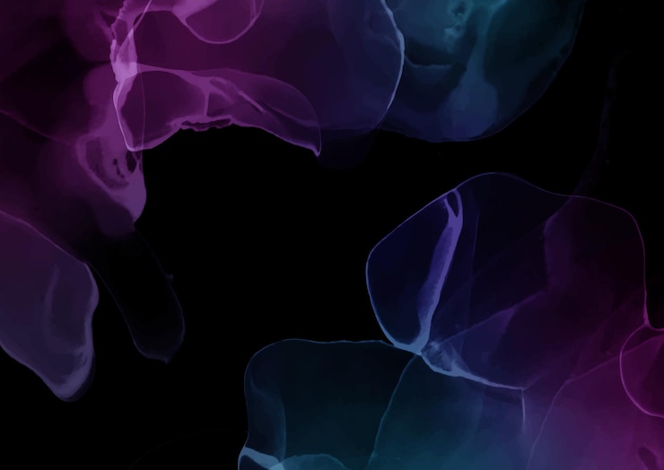 Vector gratuito fondo de tinta de alcohol pintado a mano decorativo oscuro