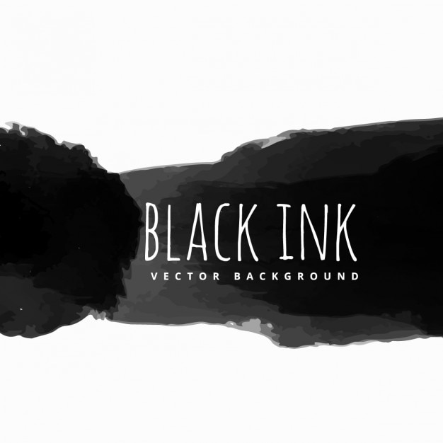 Vector gratuito fondo de la tinta negro