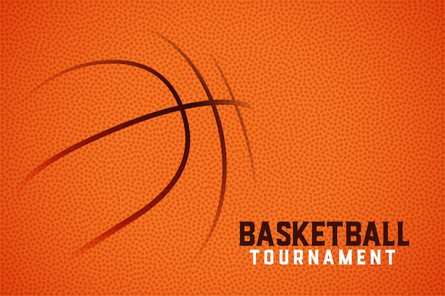 fondo del torneo de baloncesto creativo un deporte de alta energía