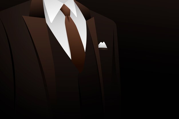 Fondo del traje de gradiente