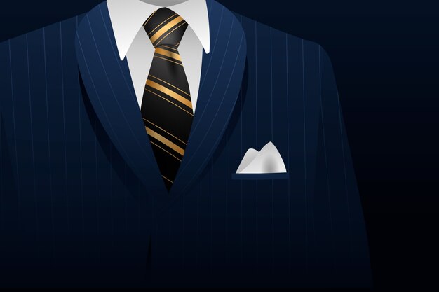 Fondo del traje de gradiente