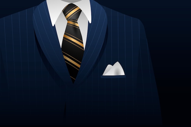 Fondo del traje de gradiente
