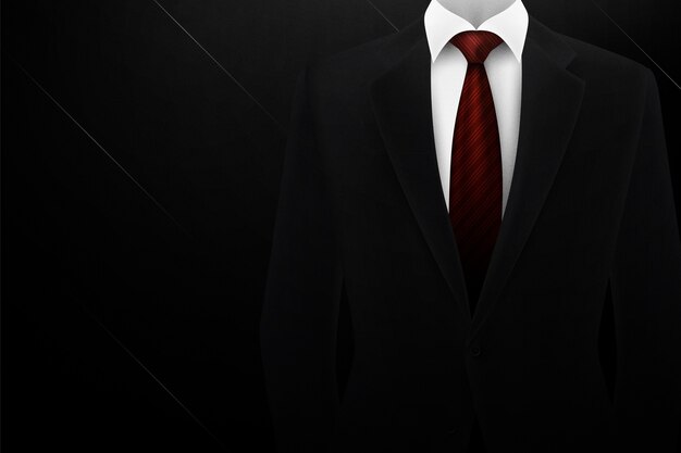 El fondo del traje de gradiente