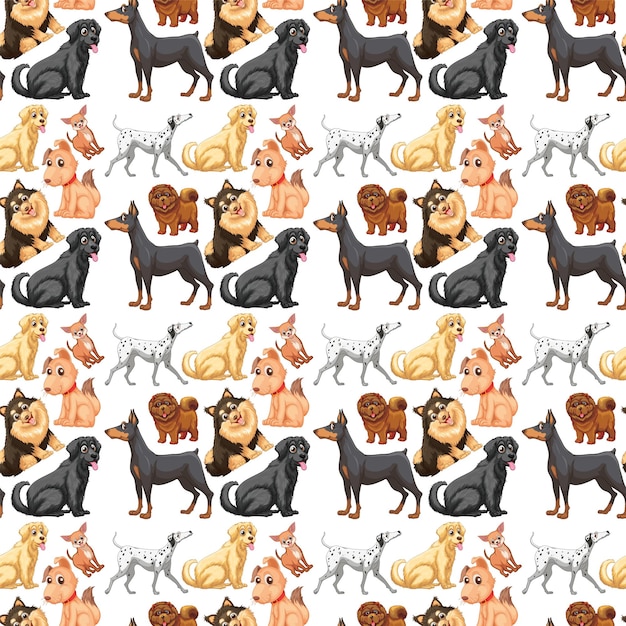 Fondo transparente de dibujos animados de animales lindos