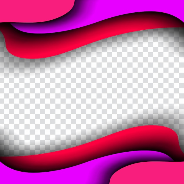 Vector gratuito fondo transparente de onda colorida abstracta