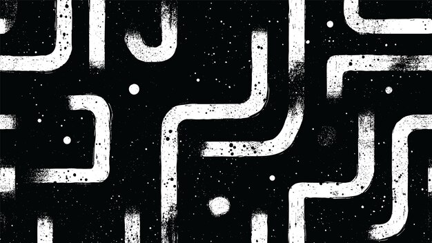 fondo de trazo de tinta negra